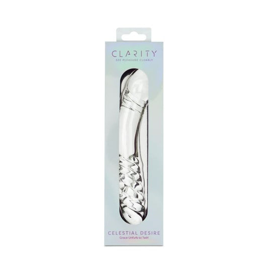Clarity Glass Dildo Celestial Desire