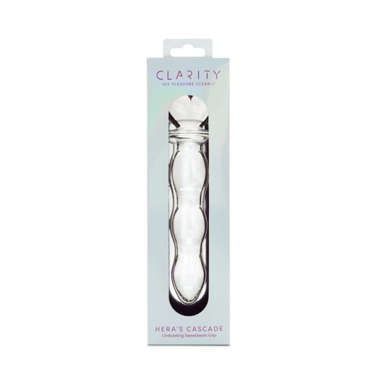 Clarity Glass Dildo Hera's Cascade