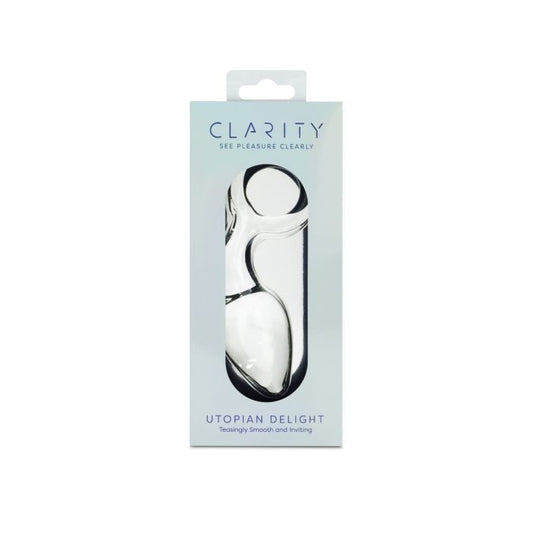 Clarity Glass Dildo Utopian Delight