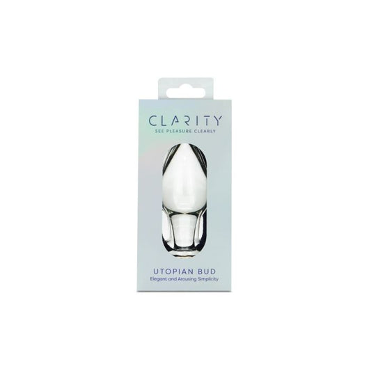 Clarity Glass Dildo Utopian Bud