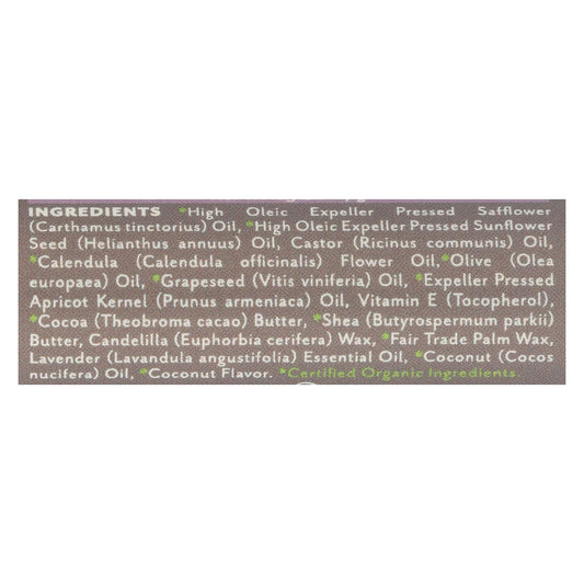 Soothing Touch Lavender Coconut Vegan Lip Balm  - Case Of 12 - .25 Oz