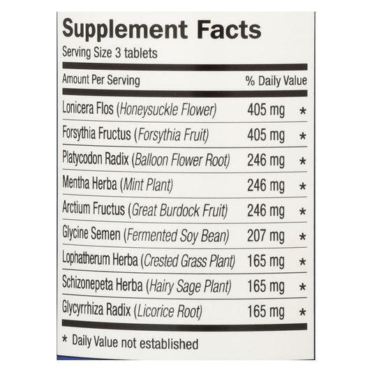 Dr. Shen's Colds And Flu Yin Chiao - 750 Mg - 90 Tablets