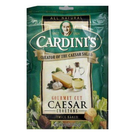 Cardini Gourmet Cut Caesar Croutons (12x5Oz)