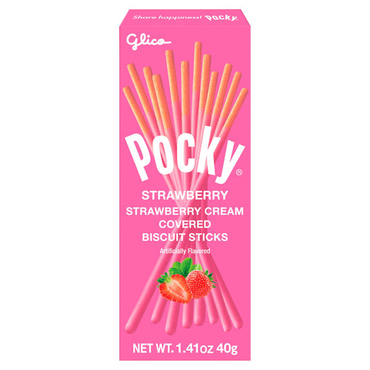 Glico Pretz Cookie Strawberry (20x1.41OZ )