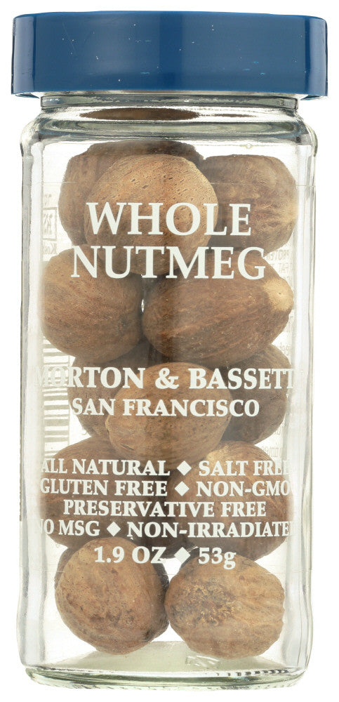 Morton & Bassett Whole Nutmeg Jars (3x1.9Oz)