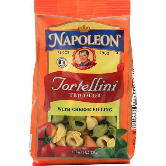 Napoleon Tricolor Tortellini With Cheese Filling (12x8Oz)