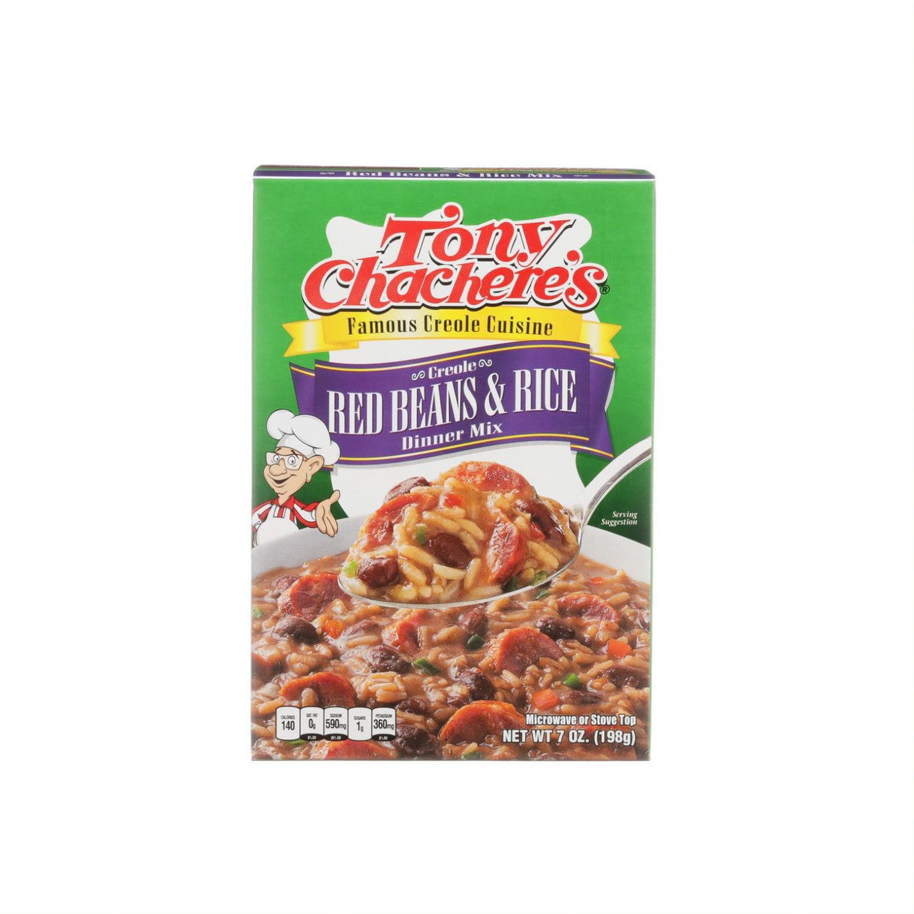 Tony Chachere's Red Beans & Rice Mix (12x7 Oz)