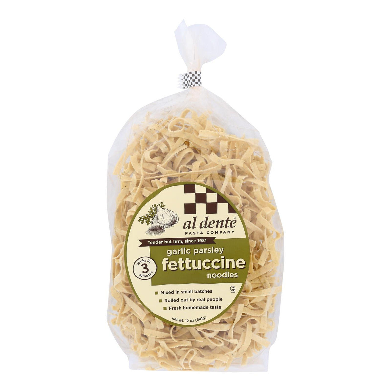 Al Dente Garlic Parsley Fettuccine (6x12 Oz)