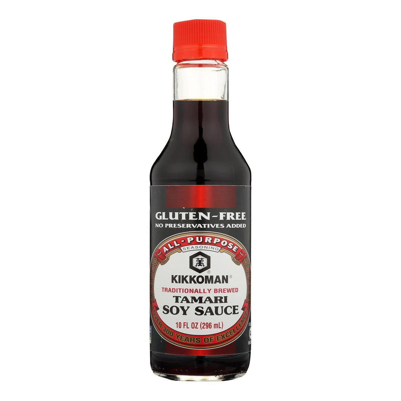 Kikkoman Gluten Free Tamari Soy Sauce (6x10 OZ)