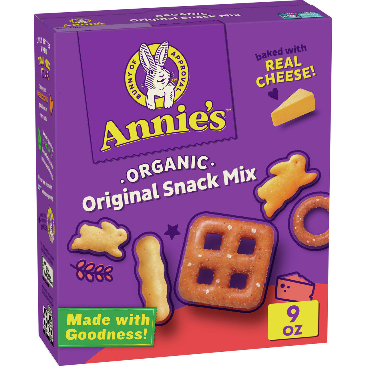 Annie's Homegrown Bunnies Snack Mix (12x9 Oz)