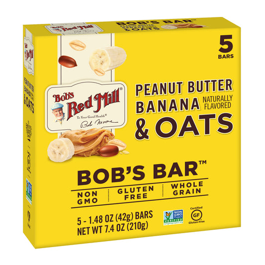 BOBS BR PBTR BANANA OATS (6x7.40)