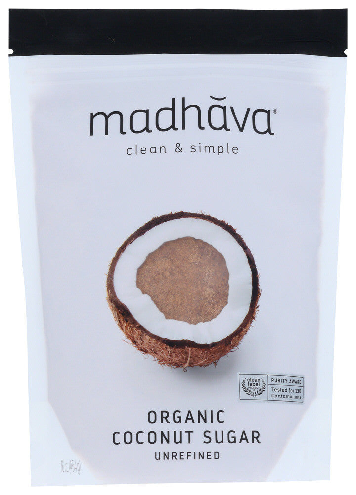 Madhava Blonde Coconut Sugar (6x16 Oz)