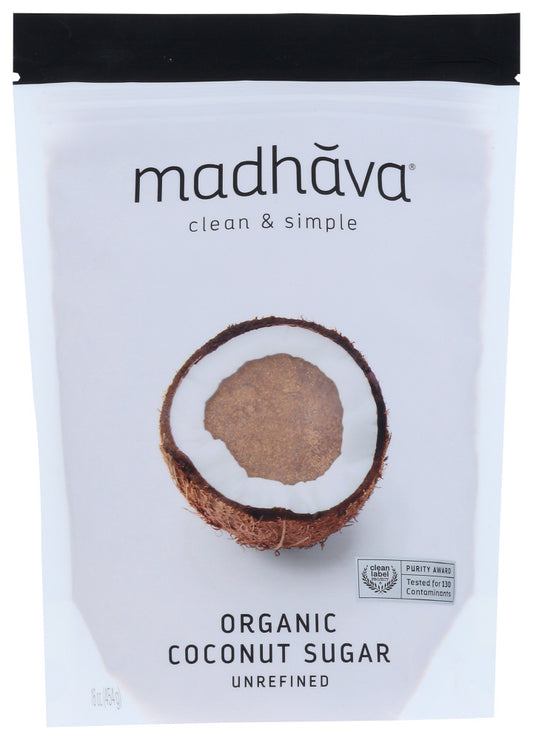 Madhava Blonde Coconut Sugar (6x16 Oz)