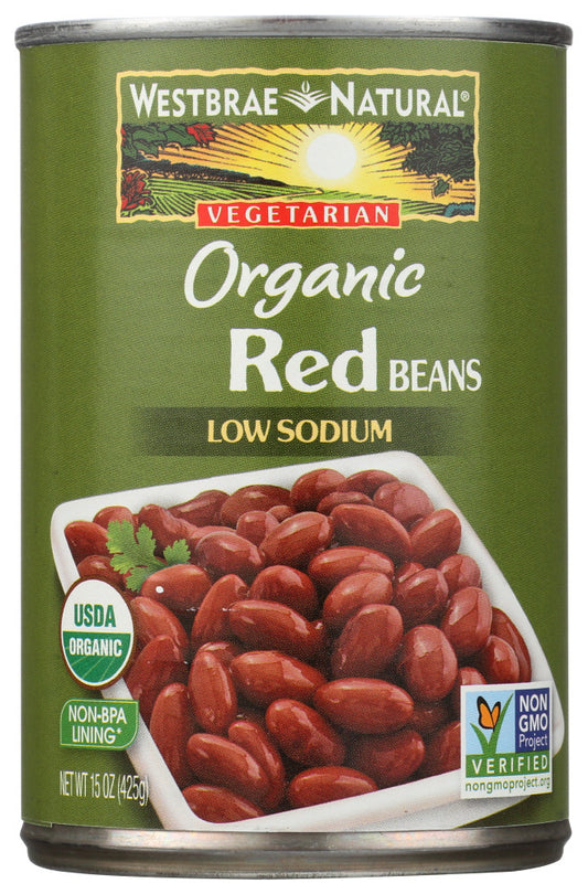 Westbrae Foods Red Beans Fat Free (12x15 Oz)