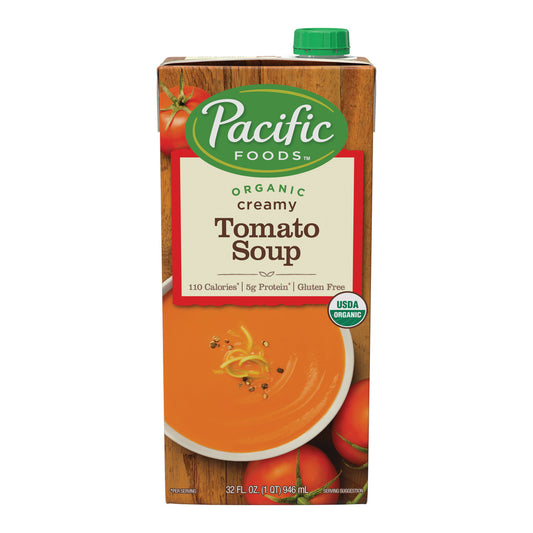 Pacific Natural Creamy Tomato Soup (12x32 Oz)