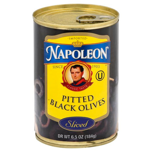 Napoleon Co. Sliced Black Olives (12x6.5OZ )