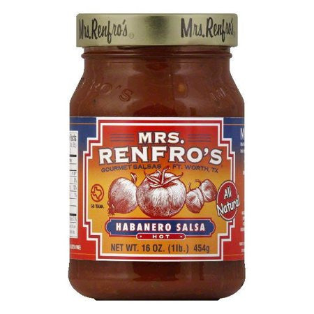 Mrs. Renfro's Hot Habanero Salsa (6x16Oz)