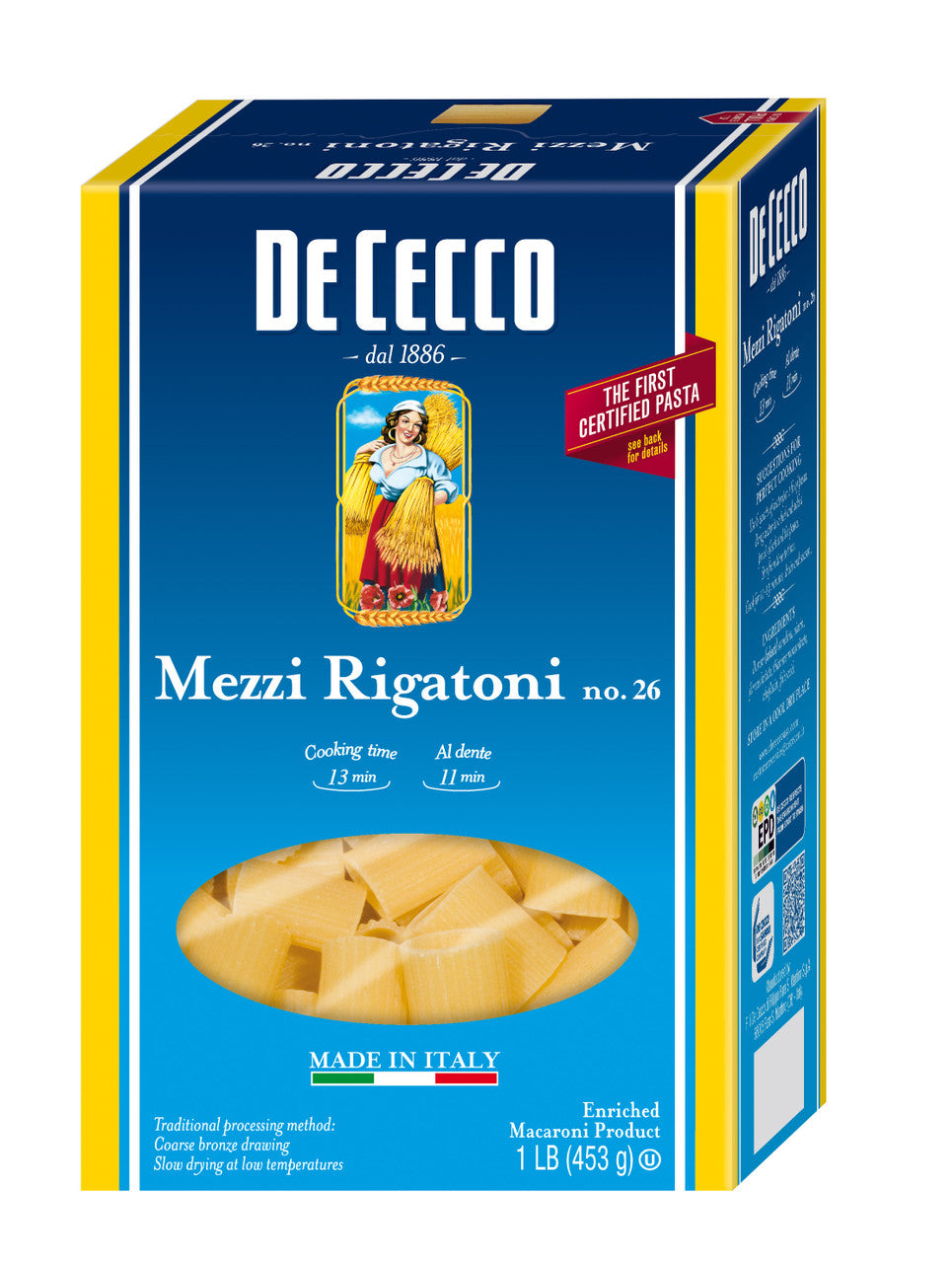 DECECCO PSTA MEZZRIG #26 (12x16.00)