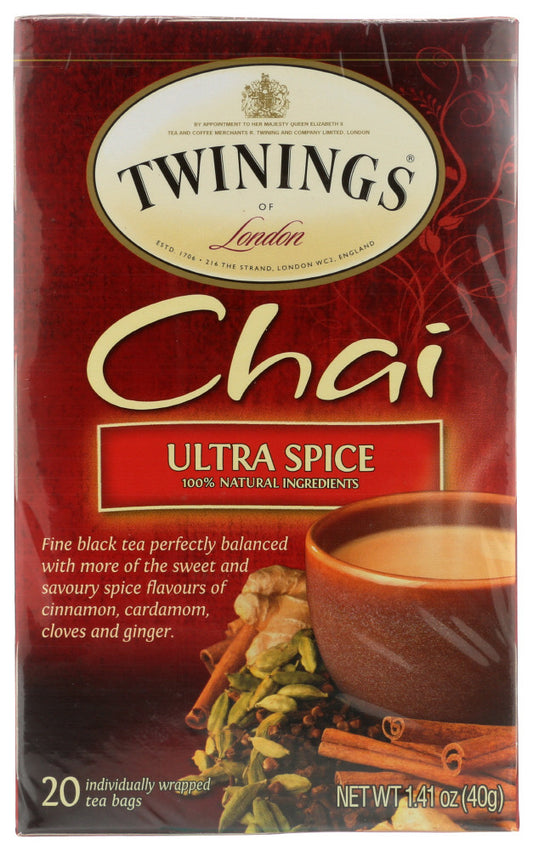 Twinings Ultra Spice Chai (6x20 CT)