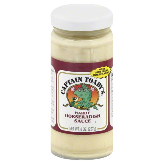 Captain Toady's Hardy Horseradish Sauce (12x8 Oz)