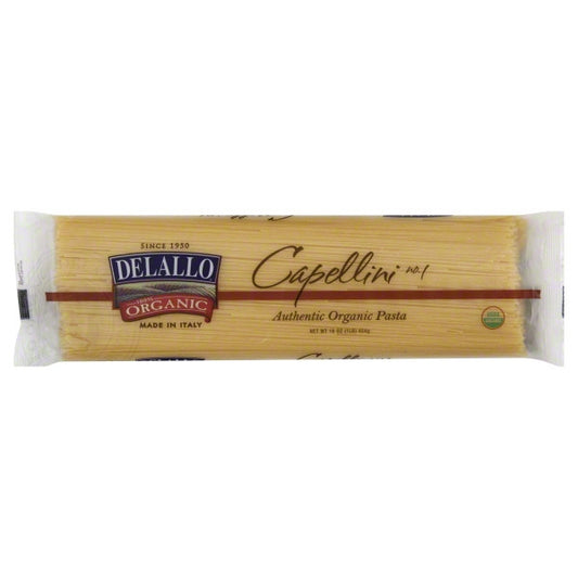 De Lallo Organic Capellini No 1 (16x16Oz)