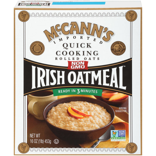 McCann's Quick Cook Irish Oatmeal (12x16 Oz)
