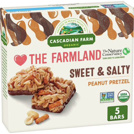 Cascadian Farm S&S Peanut Pretz (12x6.2OZ )