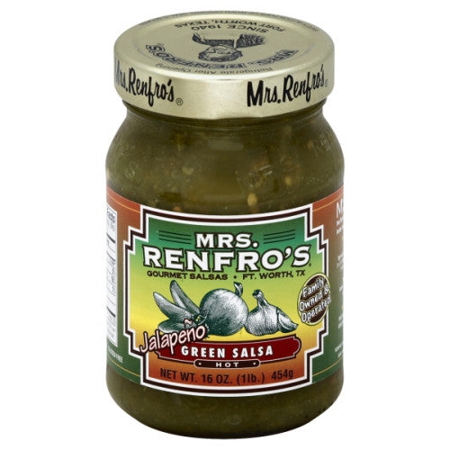Mrs. Renfro's Green Hot Jalape??o Salsa (6x16Oz)