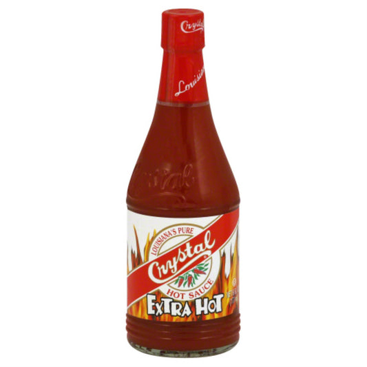 Crystal Sauces Crystal Sauce Extra Hot (12x6OZ )