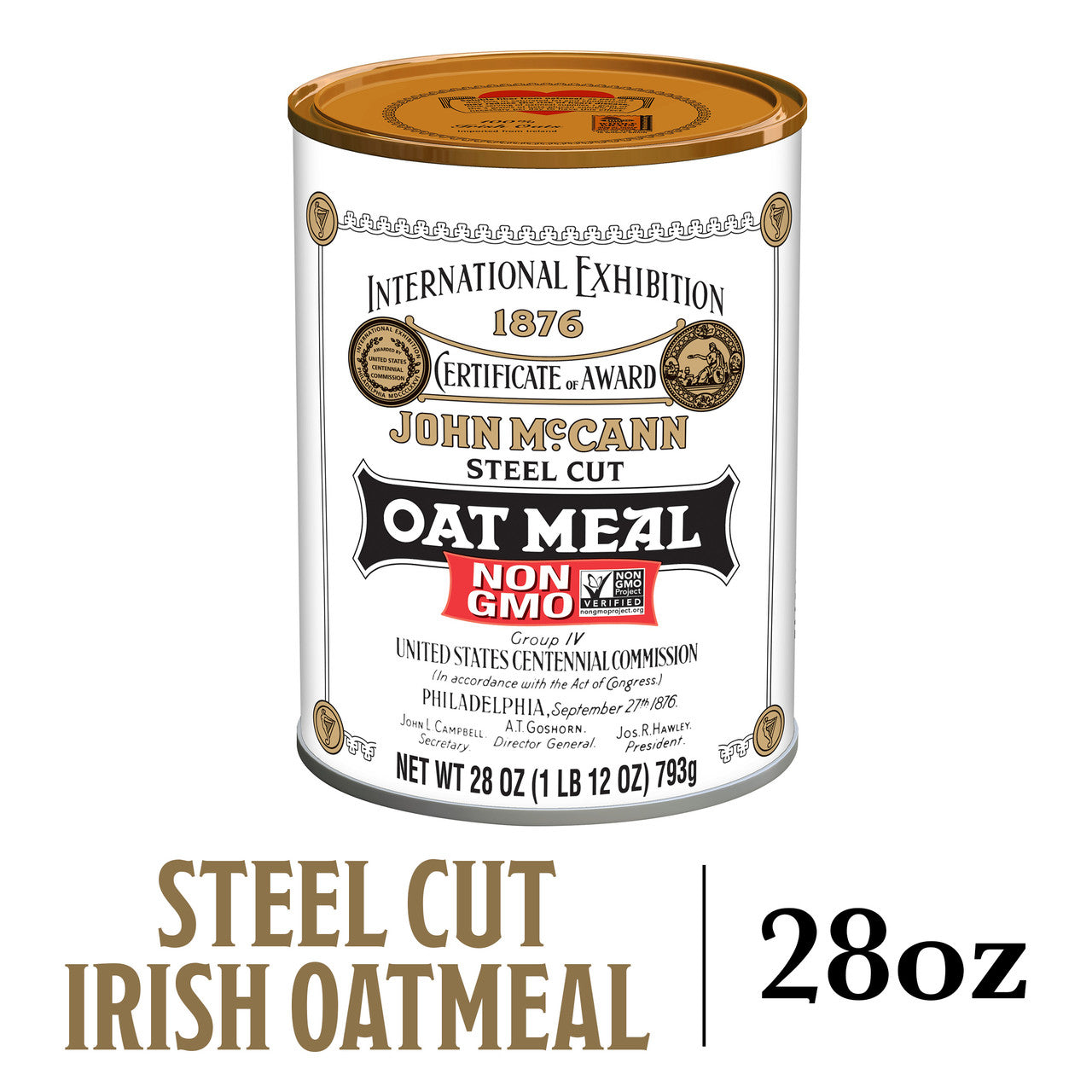 McCann's Irish Oatmeal Tin (12x28 Oz)