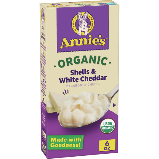 Annie's Pasta & White Cheddar (12x6 Oz)