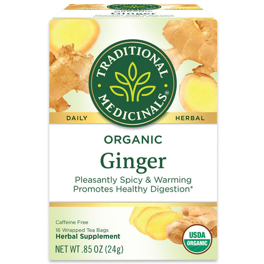 Traditional Medicinals Ginger Tea (6x16 Bag)