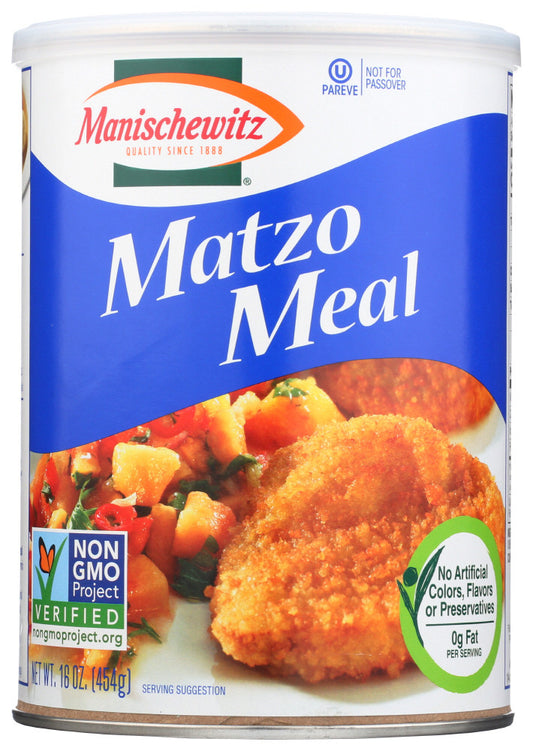 Manischewitz Matzo Meal Unsalted (12x16Oz)