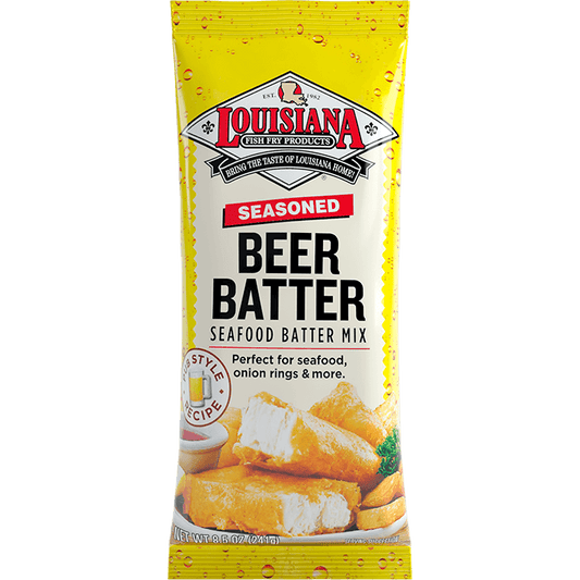 Louisiana Fish Fry Seasoning Beer Batter Mx (12x8.5OZ )
