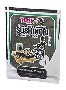 Hime Roasted Seaweed Sushi Nori (12x1Oz)