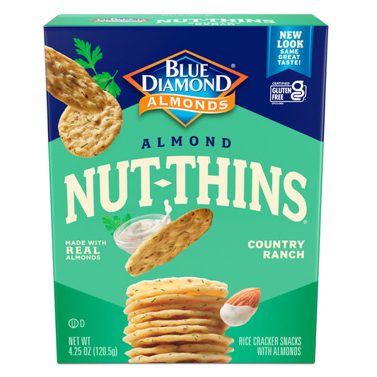 Blue Diamond Country Ranch Thin Crackers (12x4.25 Oz)