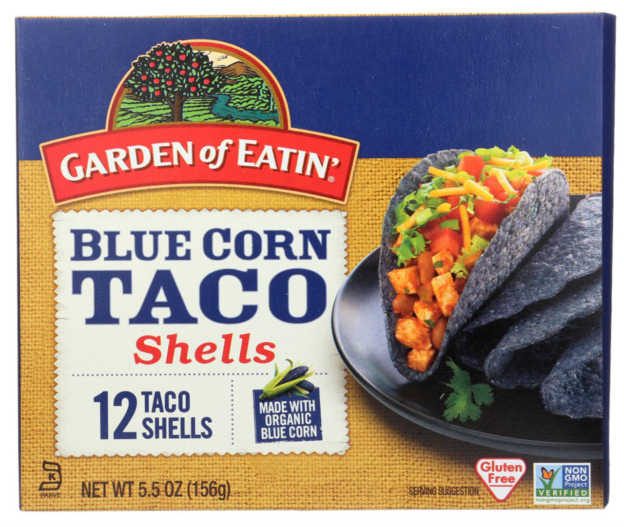 Garden Of Eatin Blue Corn Taco Shells (12x5.5 Oz)