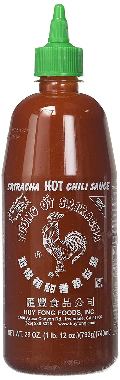 Huy Fong Sriracha Ht Chli Sauce (12x28OZ )