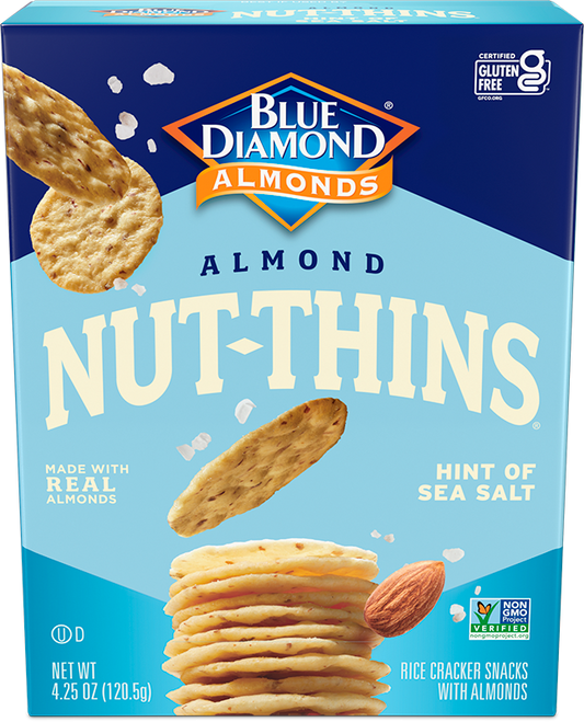 Blue Diamond SeaSalt Nut Thin (12x4.25OZ )