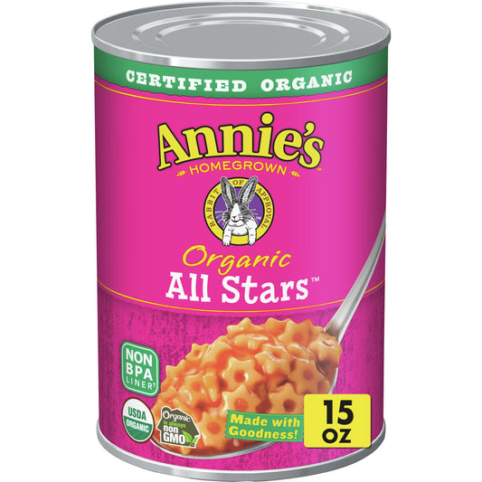 Annie's All Stars With Tomato & Cheese (12x15 Oz)