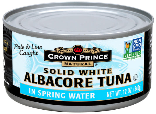 Crown Prince Albacore Tuna in Water (12x12 Oz)