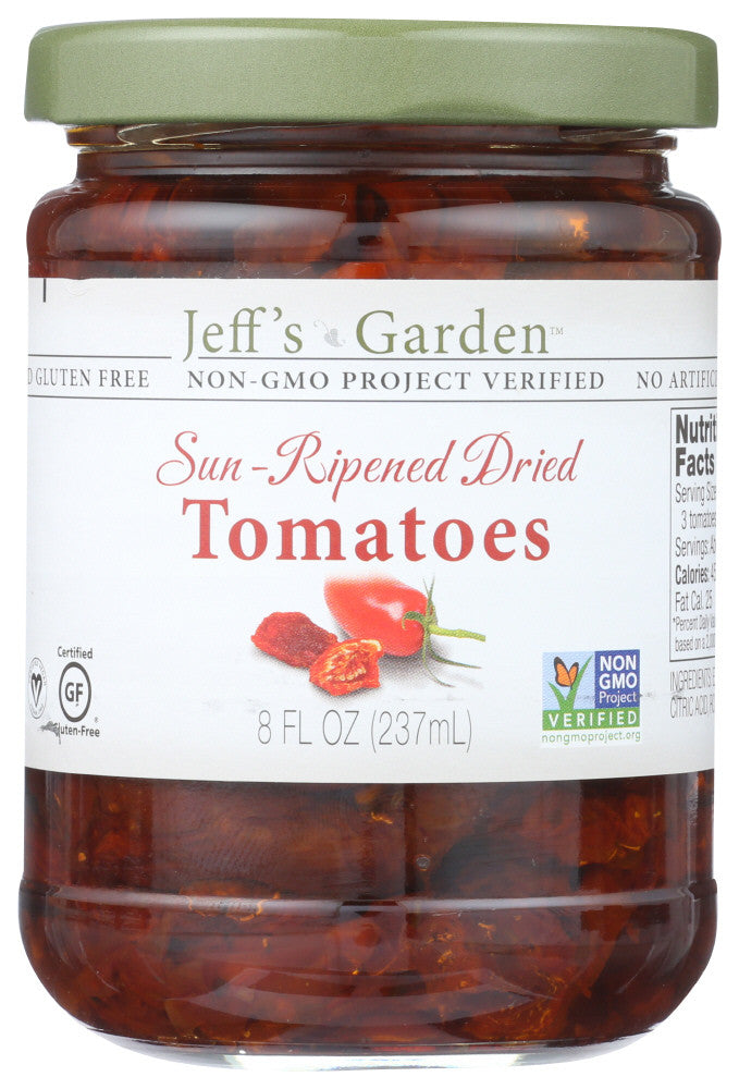Jeff's Naturals Sndrd Tom In Oil (6x8OZ )