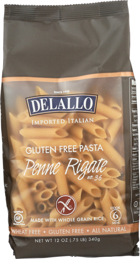 De Lallo Wg Rice Penne GF (12x12OZ )