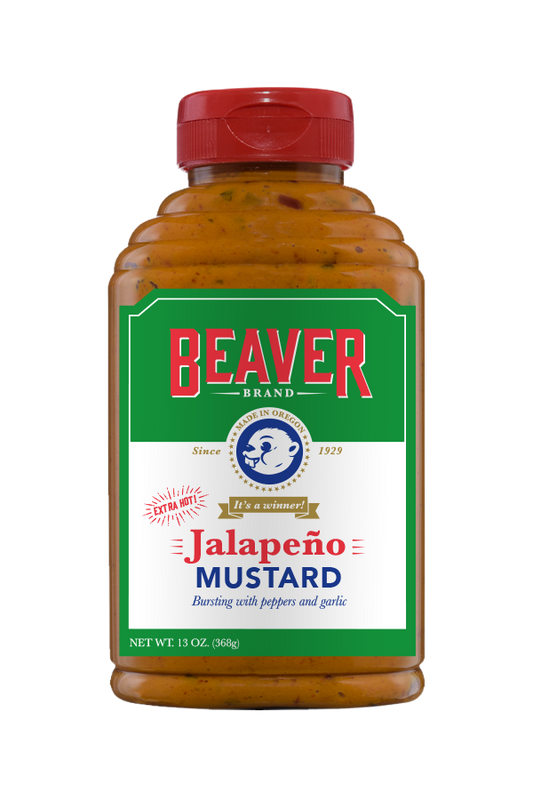 Beaver Jalapeno Mustard (6x13Oz)
