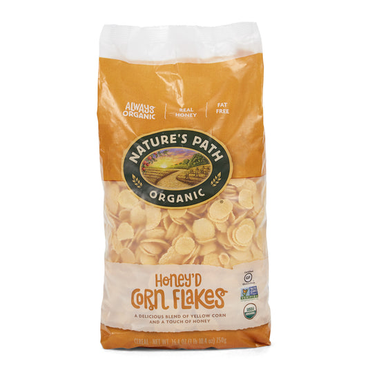 Nature's Path Honey'd Corn Flake Cereal (6x26.4 Oz)