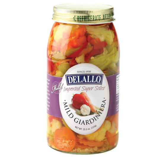 De Lallo Mild Giardinera (6x25.5 Oz)