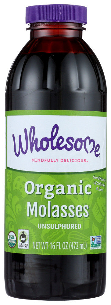 Wholesome Sweeteners Blackstrap Molasses (12x16 Oz)