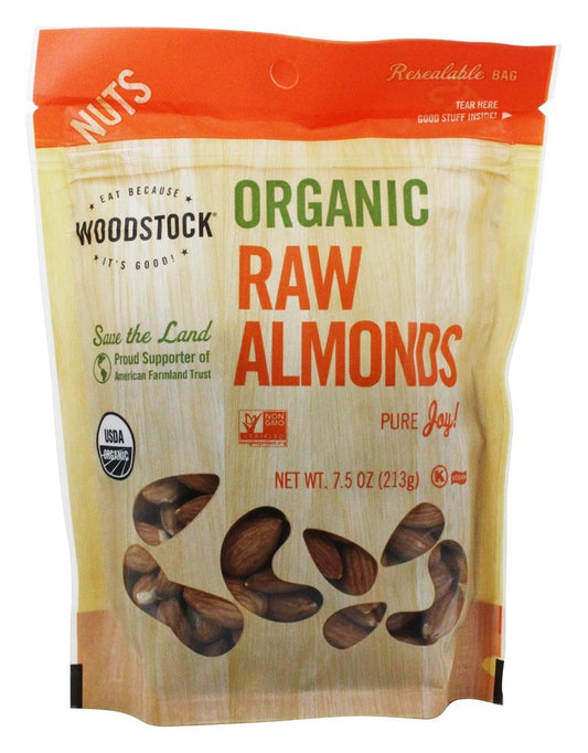 Woodstock Organic Almonds (8x7.5 Oz)