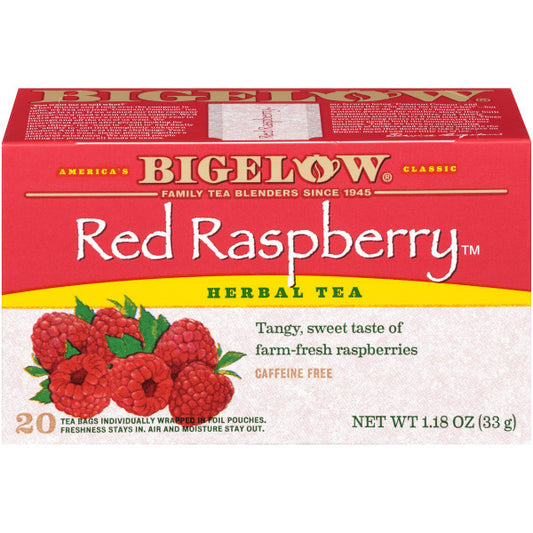 Bigelow Red Raspberry Herbal Tea (6x20 Bag )