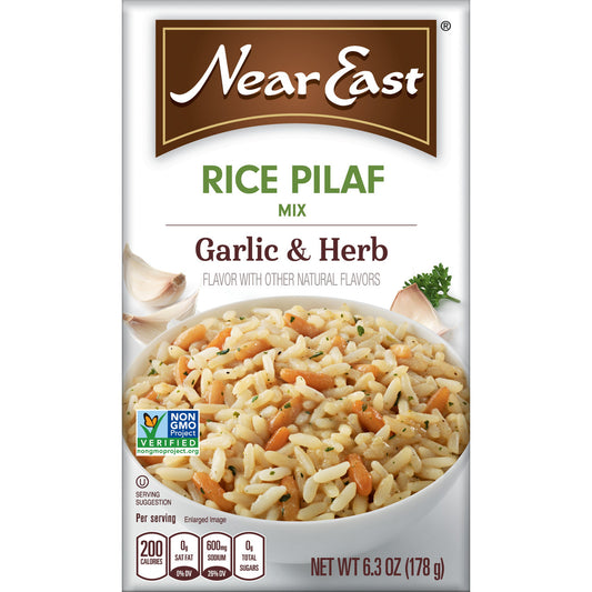Near East Garlic & Herb Pilaf (12x6.3 Oz)